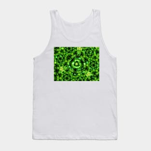 abstracted Green Tank Top